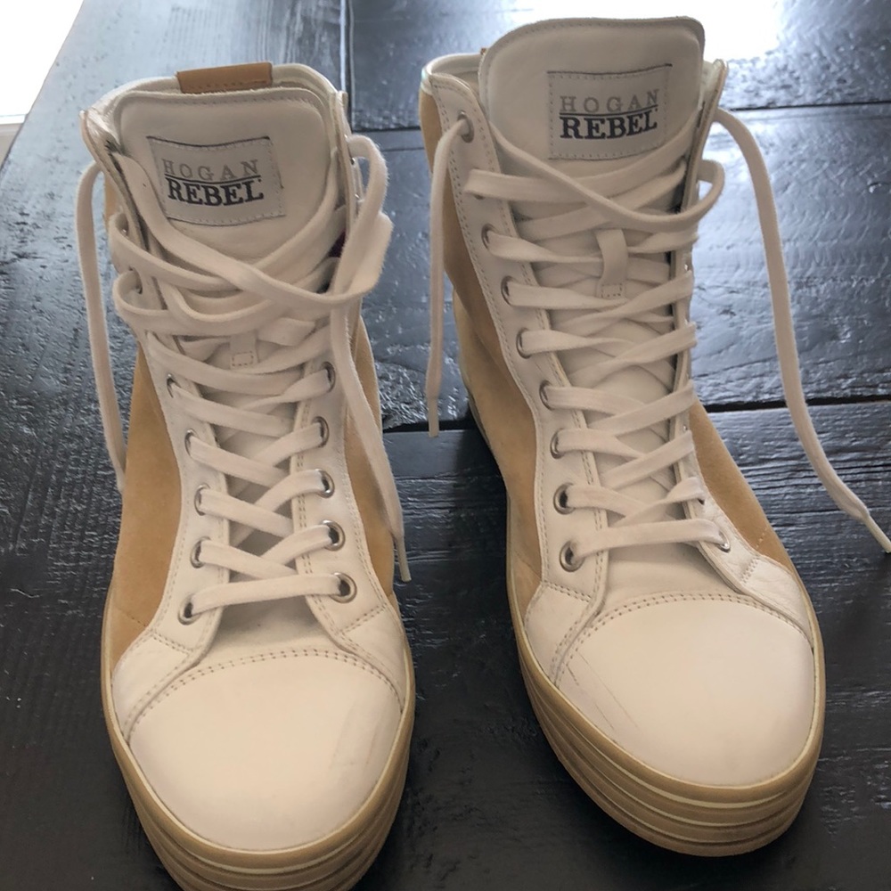 Hogan Rebel high tops. Love them!